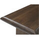 Lila Brown Dining Bench, Large